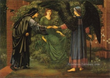 Edward Burne Jones œuvres - Le Cœur de la Rose préraphaélite Sir Edward Burne Jones